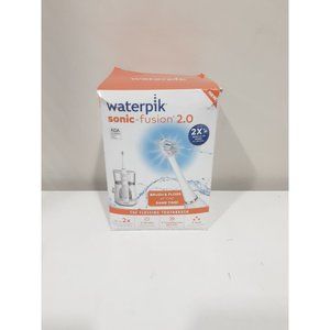 Waterpik® Sonic-Fusion® 2.0 Flossing Toothbrush in White/Chrome